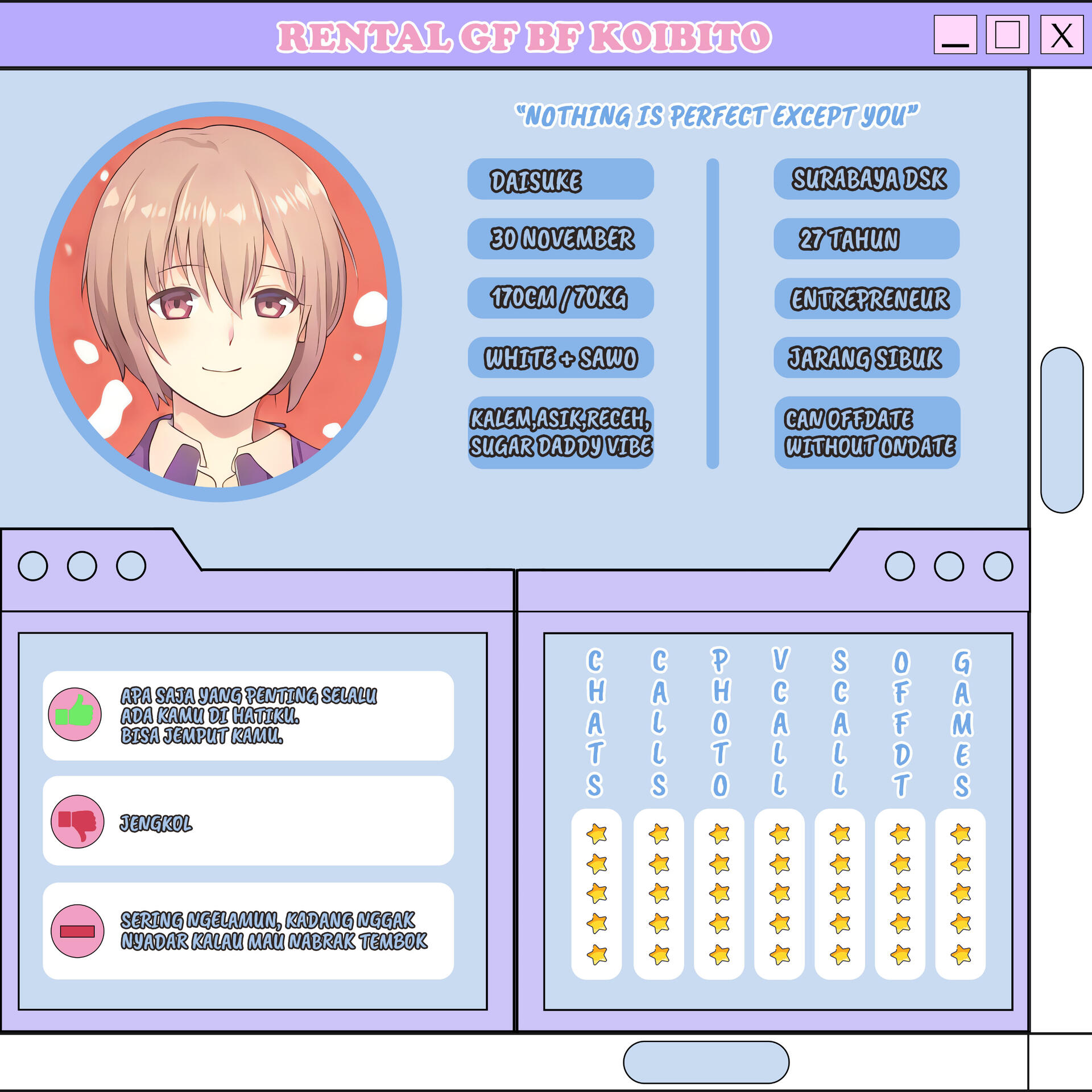 Rental Pacar Daisuke